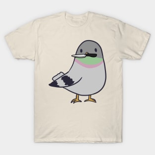 Cute Pigeon with knife T-Shirt